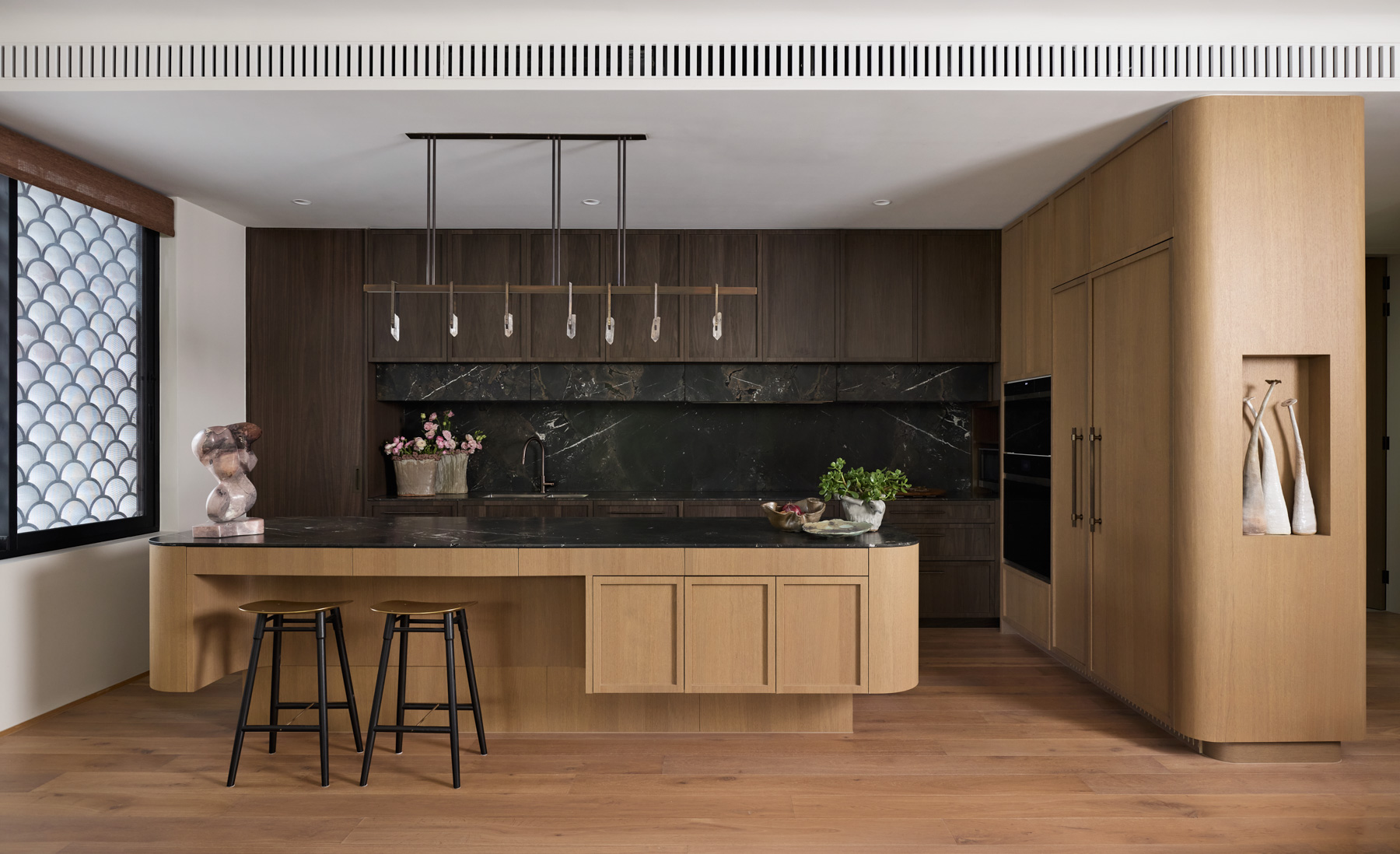 Rose Bay Penthouse Kitchen Island and Timber Joinery