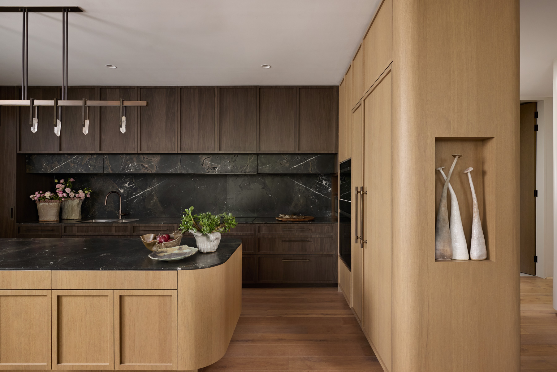Rose Bay Penthouse Kitchen Joinery and Marble Detailing