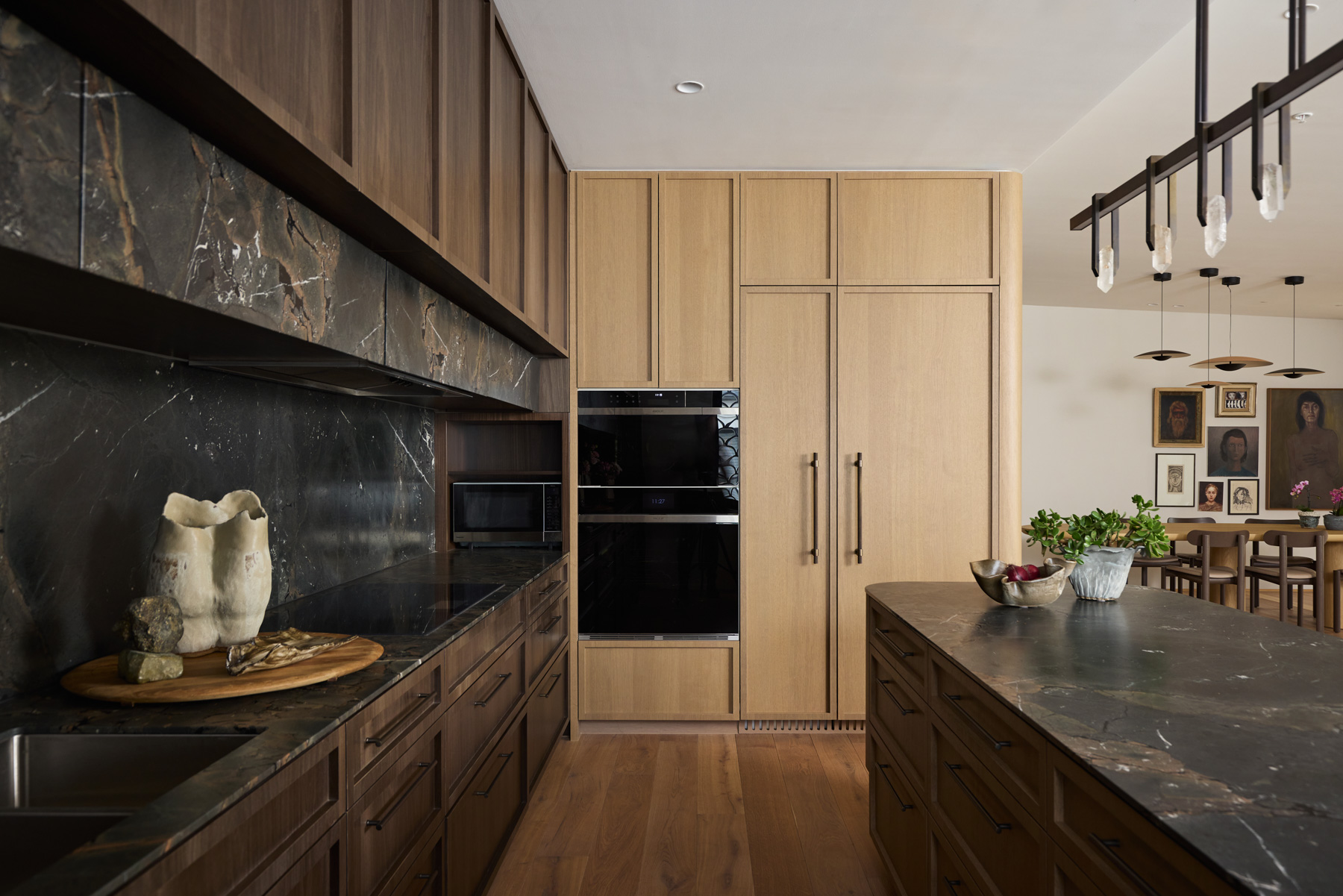 Rose Bay Penthouse Kitchen and Dining Perspective